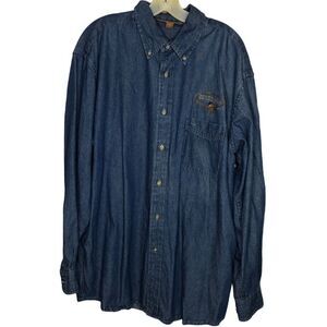 Vintage Harriton Denim‎ Shirt